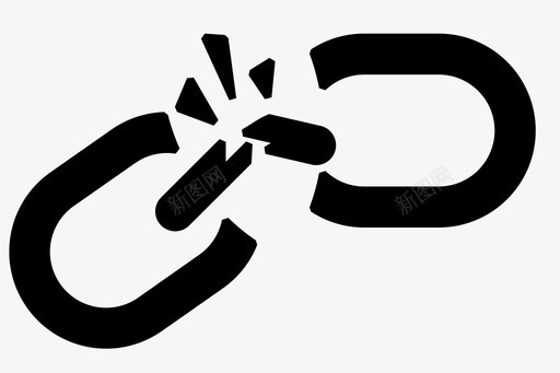 icon断开连接svg_新图网 https://ixintu.com 断开 连接