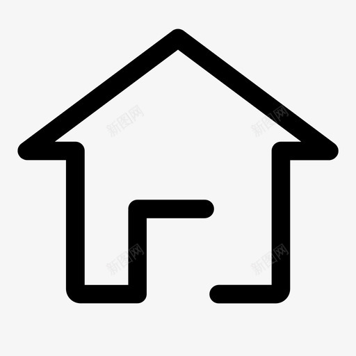 二手房线性svg_新图网 https://ixintu.com 二手房 线性