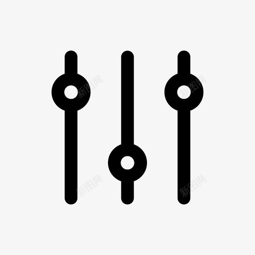调音台01svg_新图网 https://ixintu.com 调音 调音台图标 调音台音效图
