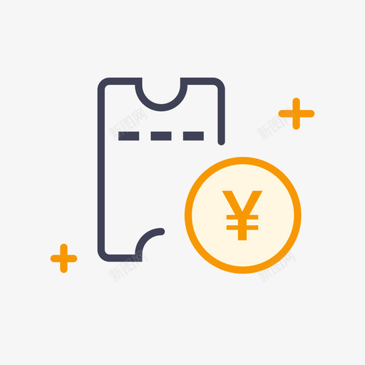 发券增额svg_新图网 https://ixintu.com 发券 增额