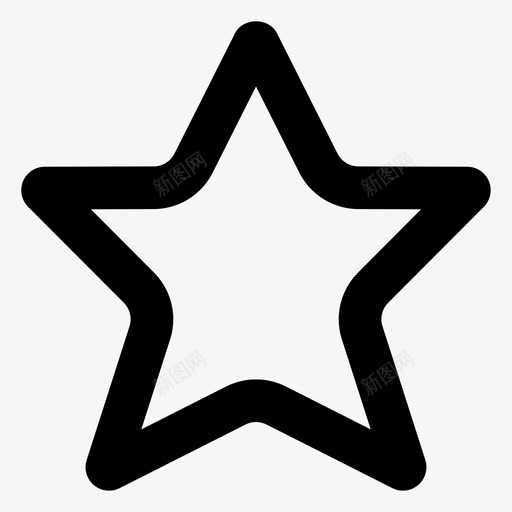 收藏描边svg_新图网 https://ixintu.com 收藏 描边