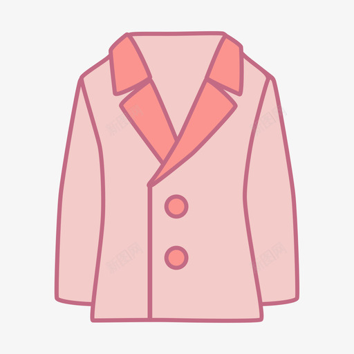 中长款大衣svg_新图网 https://ixintu.com 中长 大衣 多色