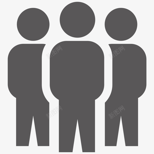 总人数svg_新图网 https://ixintu.com 总人数 扁平 简约