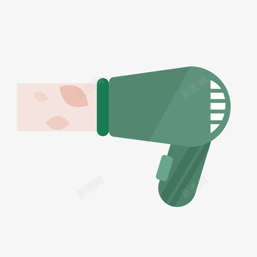 吹风筒svg_新图网 https://ixintu.com 吹风