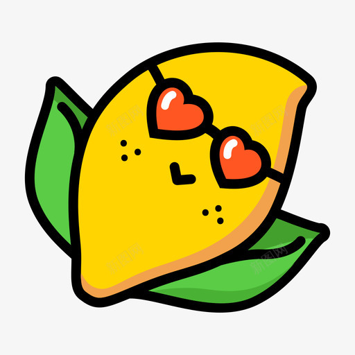 芒果干svg_新图网 https://ixintu.com 芒果