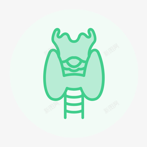 甲状腺癌svg_新图网 https://ixintu.com 甲状腺