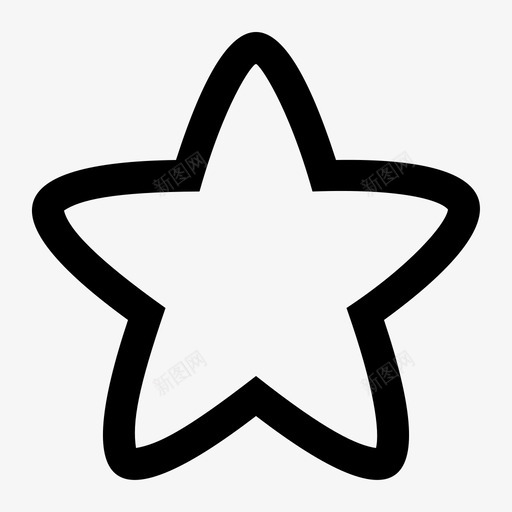 收藏linesvg_新图网 https://ixintu.com 收藏 线性 扁平 单色 简约