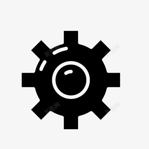 齿轮机器设置svg_新图网 https://ixintu.com 齿轮 机器 设置 构造 像素