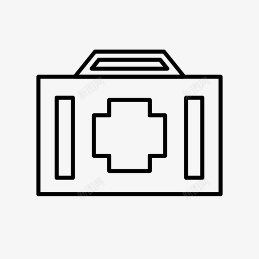 急救箱卫生箱药品箱svg_新图网 https://ixintu.com 急救箱 卫生 药品 消防
