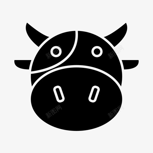牛牛肉农场svg_新图网 https://ixintu.com 农场 牛牛 肉牛 牛奶