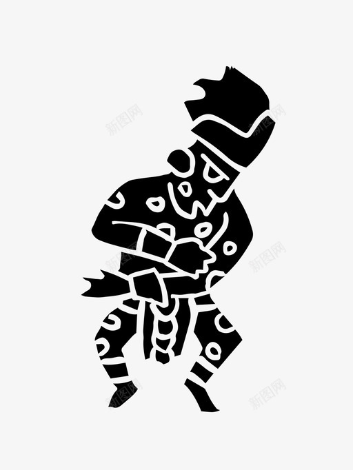 舞蹈双胞胎古代舞蹈svg_新图网 https://ixintu.com 舞蹈 双胞胎 玛雅人 古代 中美洲 聚会