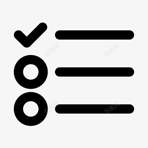 选项检查表菜单svg_新图网 https://ixintu.com 选项 检查表 菜单 待办 事项 列表 文本 对齐