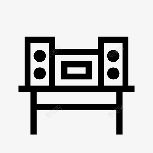 音箱设计家具svg_新图网 https://ixintu.com 家具 音箱 设计 设计家 家居 室内 客房 系列