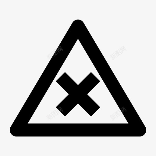 不要箭头十字路口svg_新图网 https://ixintu.com 不要 要不要 箭头 十字路口 方向 交通 交通标志