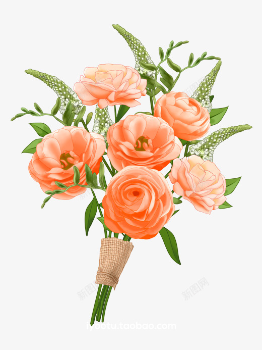 手捧花玫瑰png免抠素材_新图网 https://ixintu.com 手捧 玫瑰