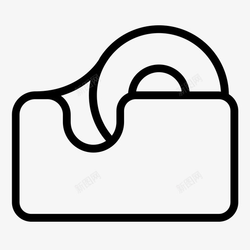 胶带办公室文具svg_新图网 https://ixintu.com 胶带 文具 办公室 用品 工作