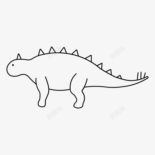 蔷薇龙动物恐龙svg_新图网 https://ixintu.com 蔷薇 龙动物 动物 恐龙 灭绝 侏罗纪