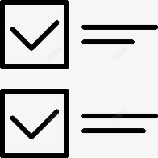 复选框全选取消选择svg_新图网 https://ixintu.com 全选 复选框 取消 选择 箭头 元素 轮廓
