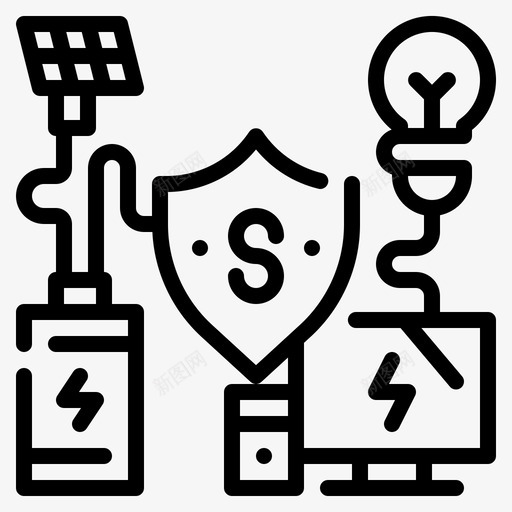 安全能源创新svg_新图网 https://ixintu.com 能源 安全 创新 预防 技术创新 可再 再生