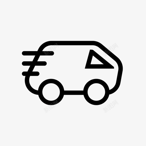 货车汽车送货svg_新图网 https://ixintu.com 货车 汽车 送货 开车 快快 车辆