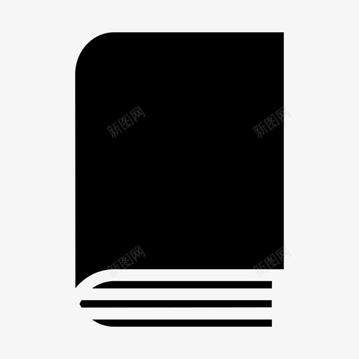 书籍小册子商业svg_新图网 https://ixintu.com 商业 书籍 小册子 图书馆 纸张 图标 图示