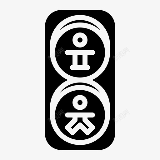 红绿灯道路信号灯svg_新图网 https://ixintu.com 红绿灯 道路 信号灯 停车 公共服务