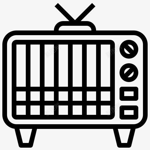 测试卡颜色通讯svg_新图网 https://ixintu.com 测试 颜色 通讯电子 电视