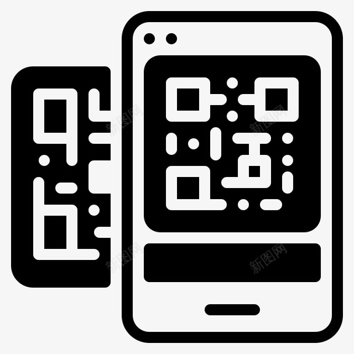 二维码编码形状svg_新图网 https://ixintu.com 二维 编码 形状 正方形 技术 网上购物