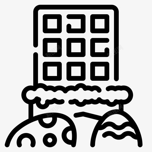巧克力巧克力条甜点svg_新图网 https://ixintu.com 巧克力 甜点 点心 甜食 复活节