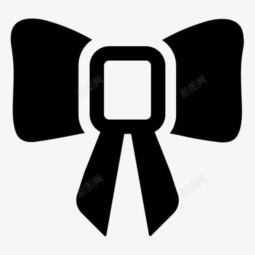 蝴蝶结礼物结svg_新图网 https://ixintu.com 蝴蝶结 礼物 丝带 惊喜 圣诞 特别 套装