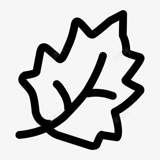 叶子插图互动svg_新图网 https://ixintu.com 叶子 插图 互动 线条 图标 生活 办公室