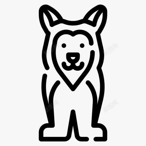 哈士奇狗动物宠物svg_新图网 https://ixintu.com 哈士奇 狗哈 士奇 动物 宠物 西伯利亚 冬天