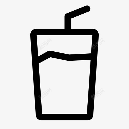饮料杯子玻璃杯svg_新图网 https://ixintu.com 饮料 杯子 玻璃杯 果汁 汁水