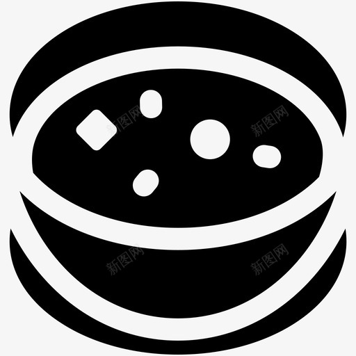 米内斯特罗食品意大利食品svg_新图网 https://ixintu.com 食品 意大利 内斯 特罗 美味 固体
