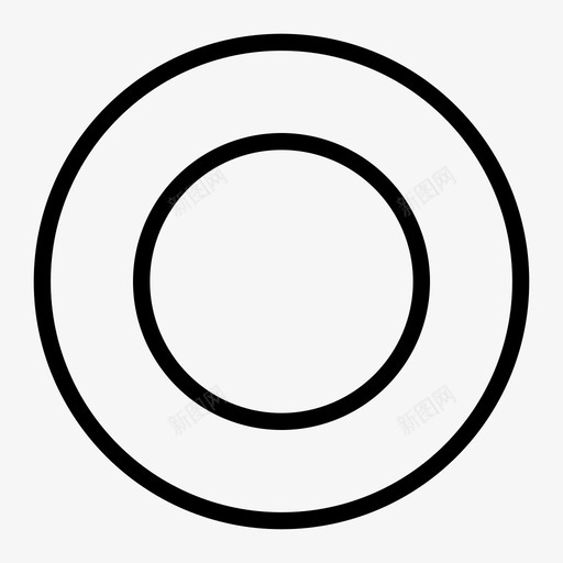 环垫片垫圈svg_新图网 https://ixintu.com 垫片 垫圈
