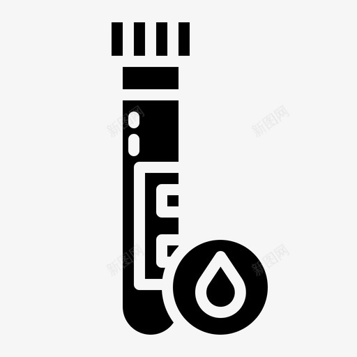 血液测试化学疫苗svg_新图网 https://ixintu.com 血液 测试 疫苗 化学 试管 病毒 预防