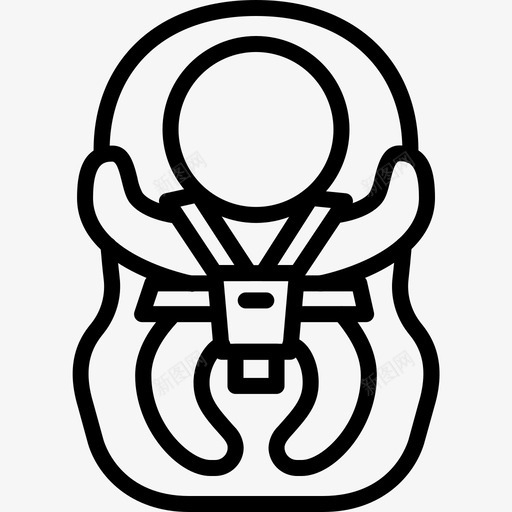 婴儿车婴儿车座椅安全svg_新图网 https://ixintu.com 婴儿车 安全带 座椅 安全 幼儿 孕妇 黑色 部分