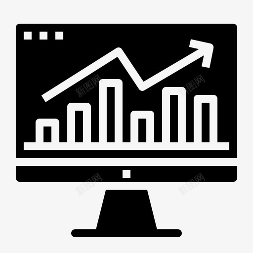 统计分析图表svg_新图网 https://ixintu.com 统计分析 图表 计算机 显示器 搜索引擎 优化