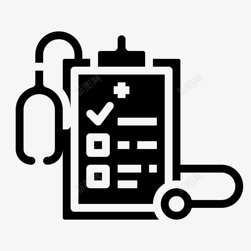 医疗报告检查表剪贴板svg_新图网 https://ixintu.com 医疗 报告 检查表 剪贴板 医疗保健