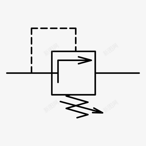 电磁阀液压工业svg_新图网 https://ixintu.com 电磁阀 液压 工业 阀门