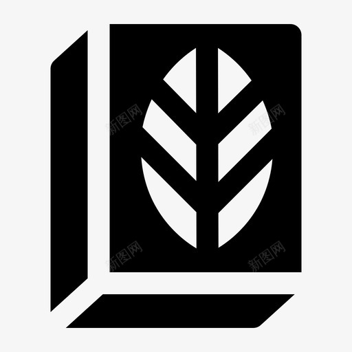 植物学生物学书籍svg_新图网 https://ixintu.com 植物学 教育学 生物学 书籍
