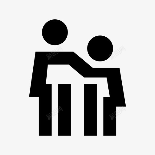 人与孩子可访问性包容性svg_新图网 https://ixintu.com 人与 孩子 包容性 访问 团结 共同 图标