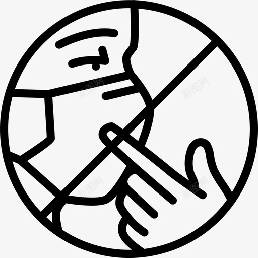 别碰冠状病毒手svg_新图网 https://ixintu.com 别碰 口罩 冠状 病毒 毒手 呼吸器 一包 医用