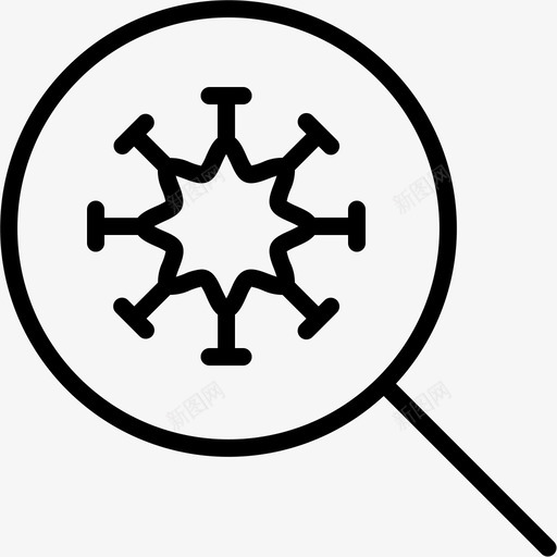 病毒细菌细菌学svg_新图网 https://ixintu.com 病毒 细菌 细菌学 搜索 病毒学 停止 概述 图标