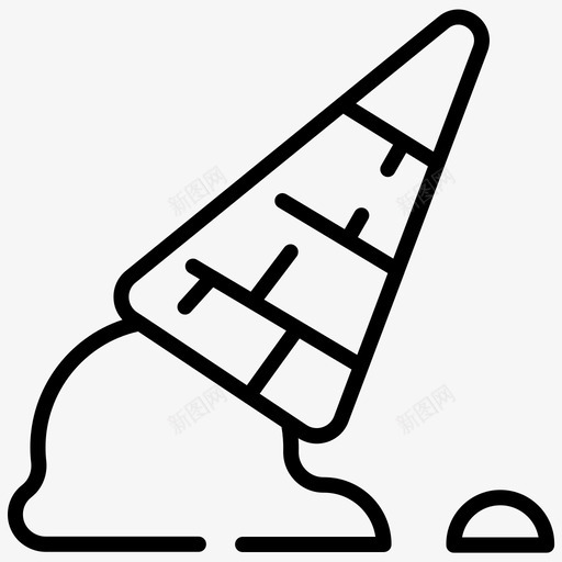 冰淇淋甜点滴svg_新图网 https://ixintu.com 冰淇淋 甜点 夏天 点滴 城市 公园