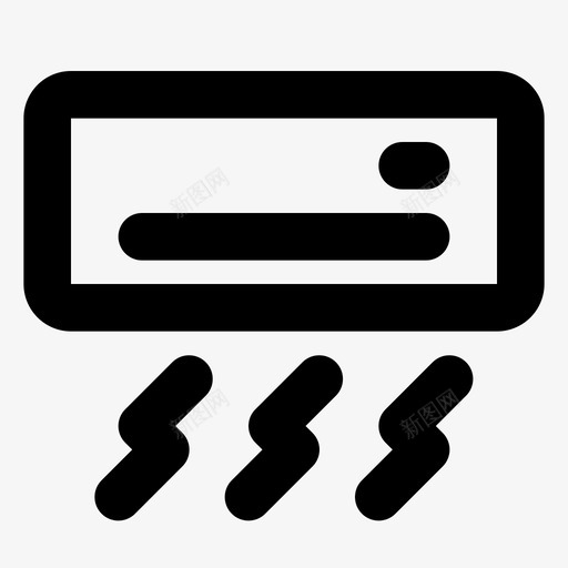 空调冷电子svg_新图网 https://ixintu.com 空调 电子 新鲜