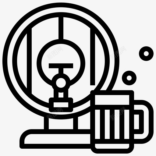 啤酒酒精酒精饮料svg_新图网 https://ixintu.com 酒精 啤酒 饮料 桶罐 德国