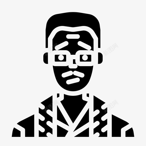 演员化身名人svg_新图网 https://ixintu.com 名人 化身 演员 用户