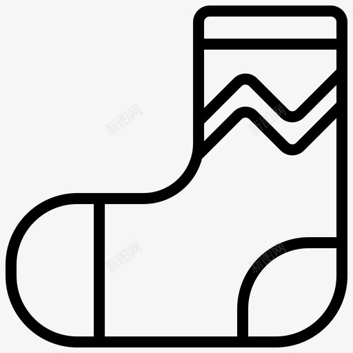 圣诞袜学校服装svg_新图网 https://ixintu.com 圣诞 学校 服装 冬天 圣诞节
