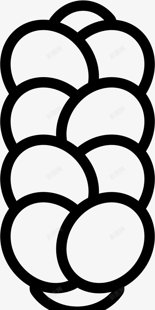 challah面包店面包svg_新图网 https://ixintu.com 面包 面包店 小面包 食品